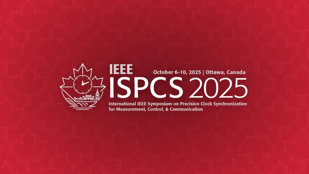 IEEE ISPCS 2025 splash.