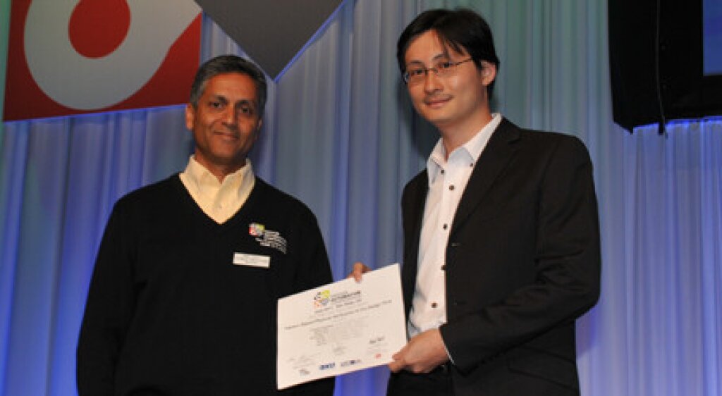 User Track Best Paper Winner.