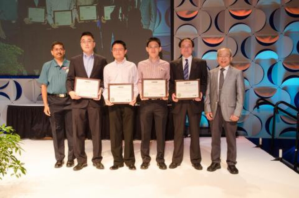 Donald O. Pederson Best Paper Award Recipients.