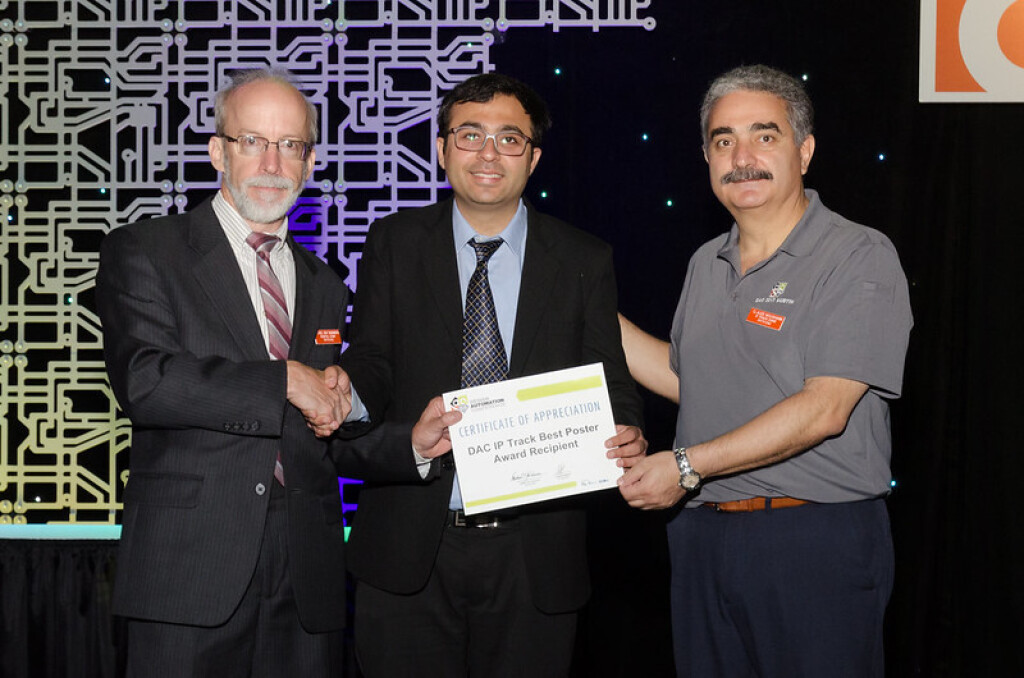 IP Track Best Poster Recipient.