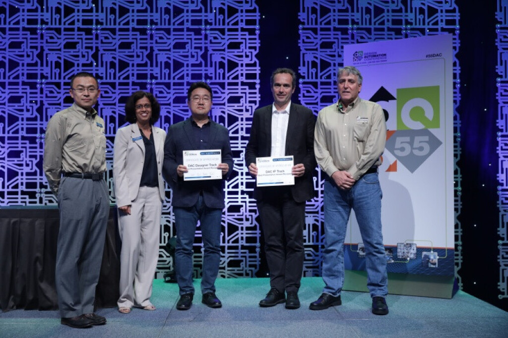 Designer Track Best Presentation Front-End Design Recipients.