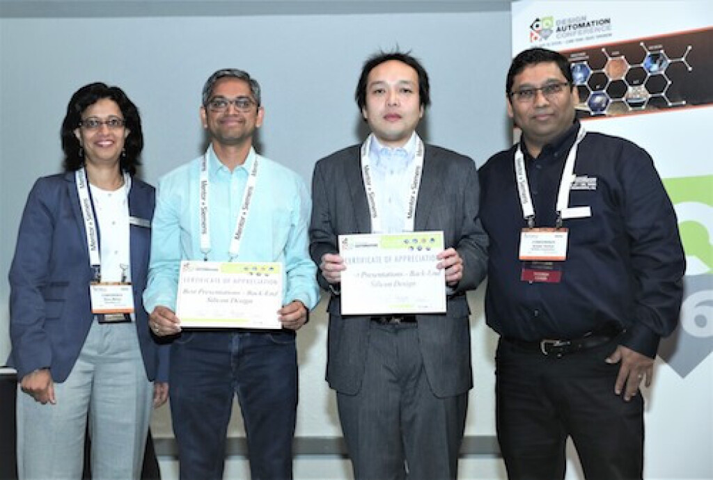 Designer Track Best Presentation Back-End Recipients.