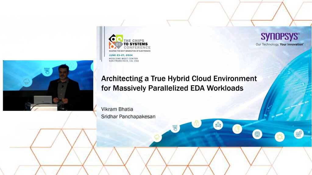 61DAC Exhibitor Forum: Vikram Bhatia, Sridhar Panchapakesan, Synopsys.