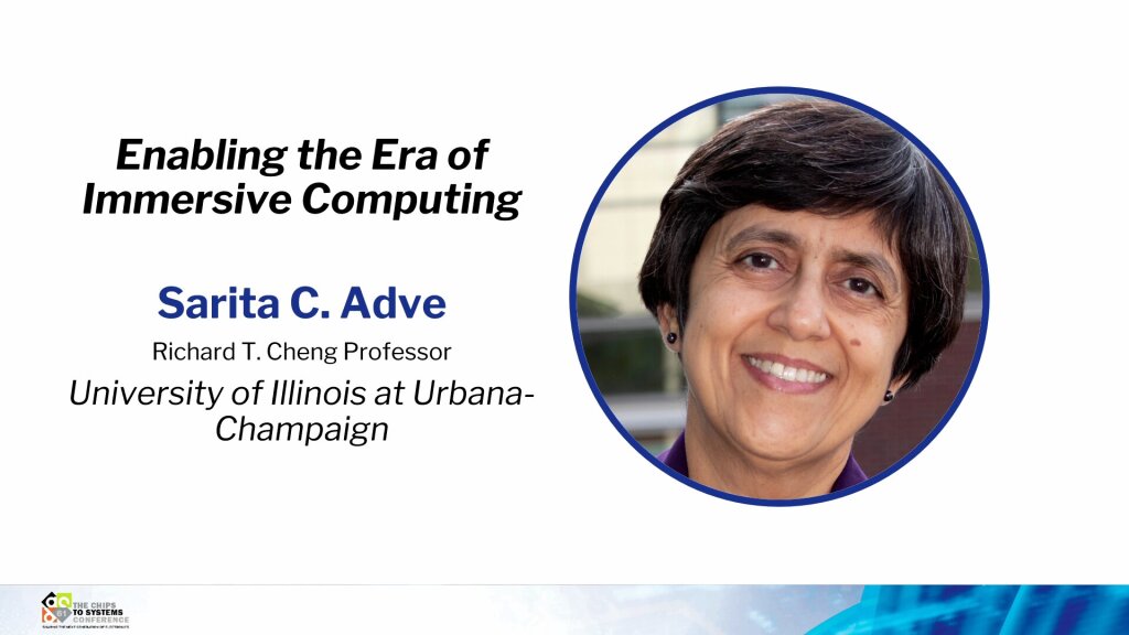 61DAC Keynote: Sarita V. Adve, Professor, University of Illinois at Urbana-Champaign.