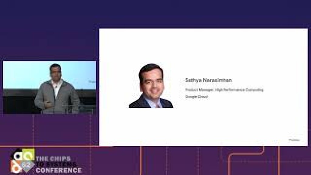 62DAC Exhibitor Forum: Sathya Narasimhan, Google.