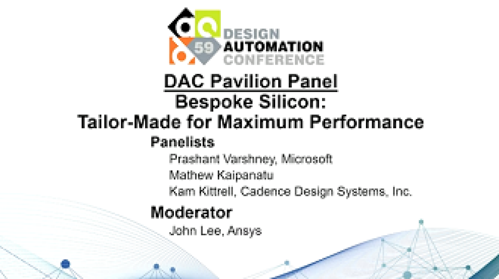 Pavilion Panel: Bespoke Silicon - Tailor-Made for Maximum Performance.