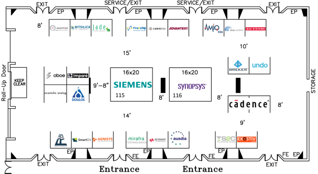 2025 exhibitor layout.