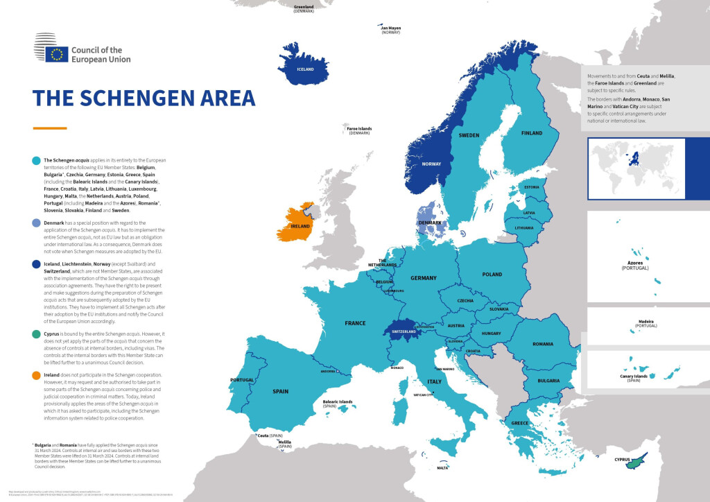 The Schengen Area.