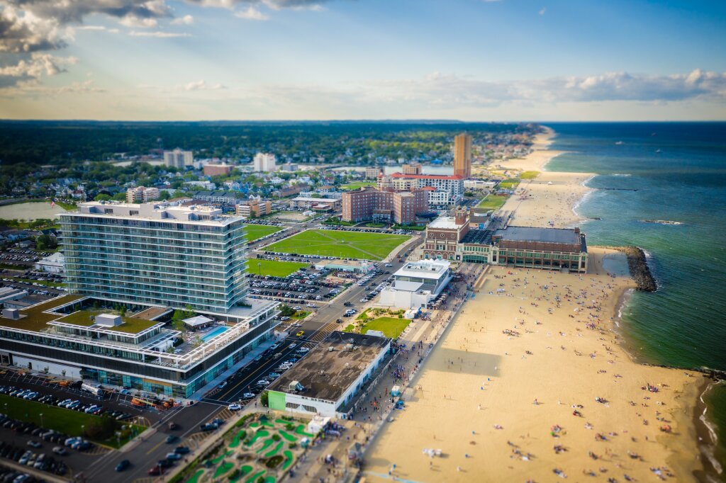 Asbury Park, NJ, USA.
