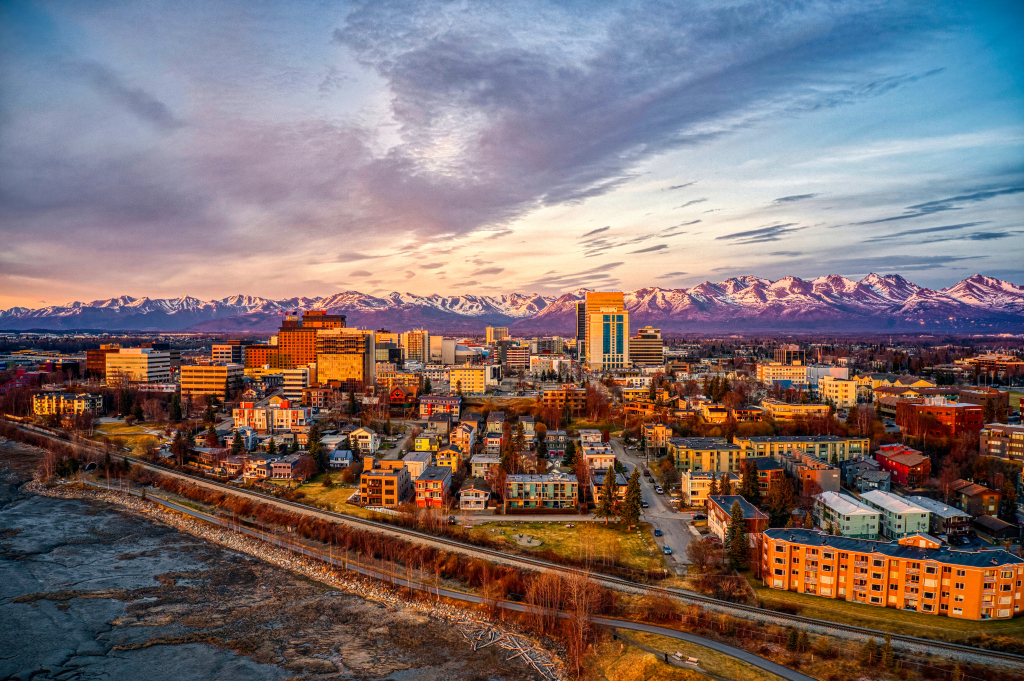 Anchorage, Alaska, USA.