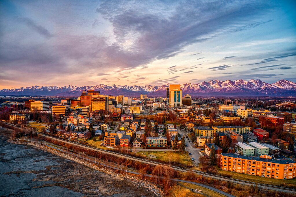 Anchorage, Alaska, USA.